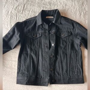Everlane Trucker Denim Jacket Black